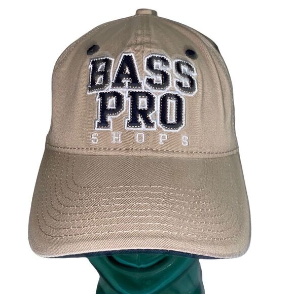 Bass Pro Shops Twill Cap with Adjustable Metal Buckle - Picture 1 of 8